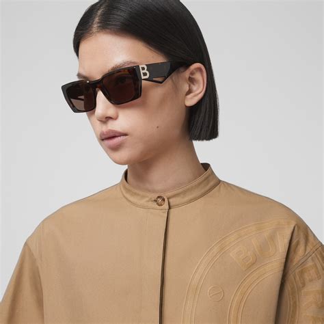 burberry sunglasses gold side|Burberry sunglasses website.